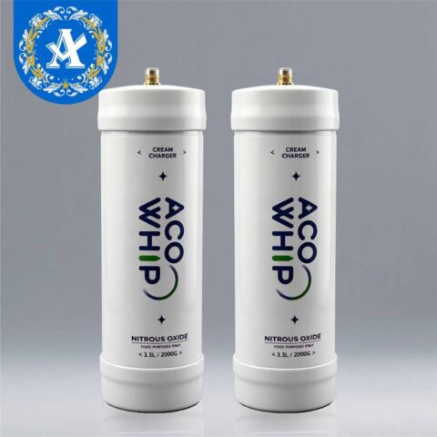 2× 3.3L N₂O Cream Charger Tanks